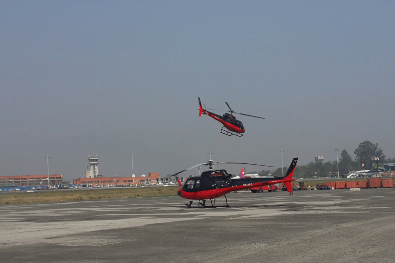 Helicopter Tour in Langtang