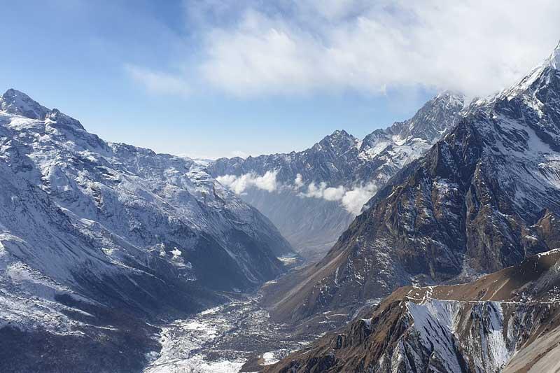 Trekking to Langtang Valley